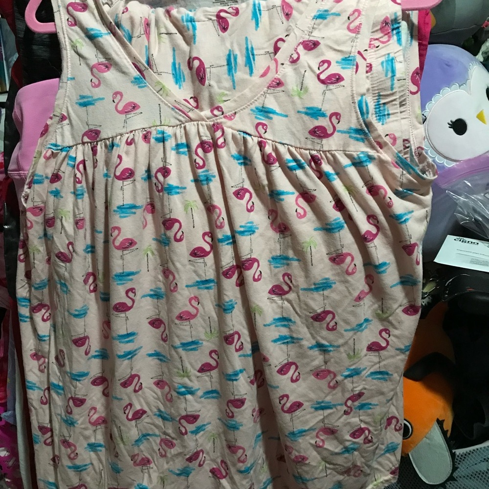 Secret Treasures Flamingo Pajama set